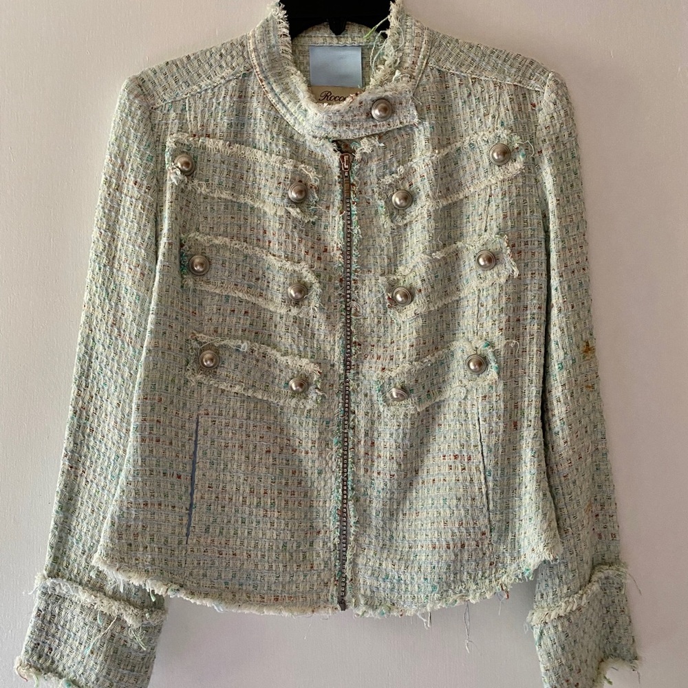 Rococo Tweet Jacket, Size M. NWOT